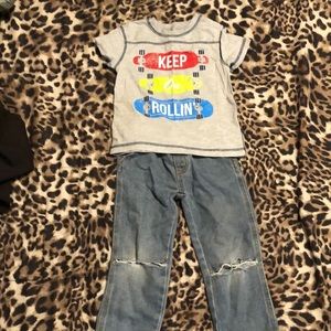 Kids skate bored shirt